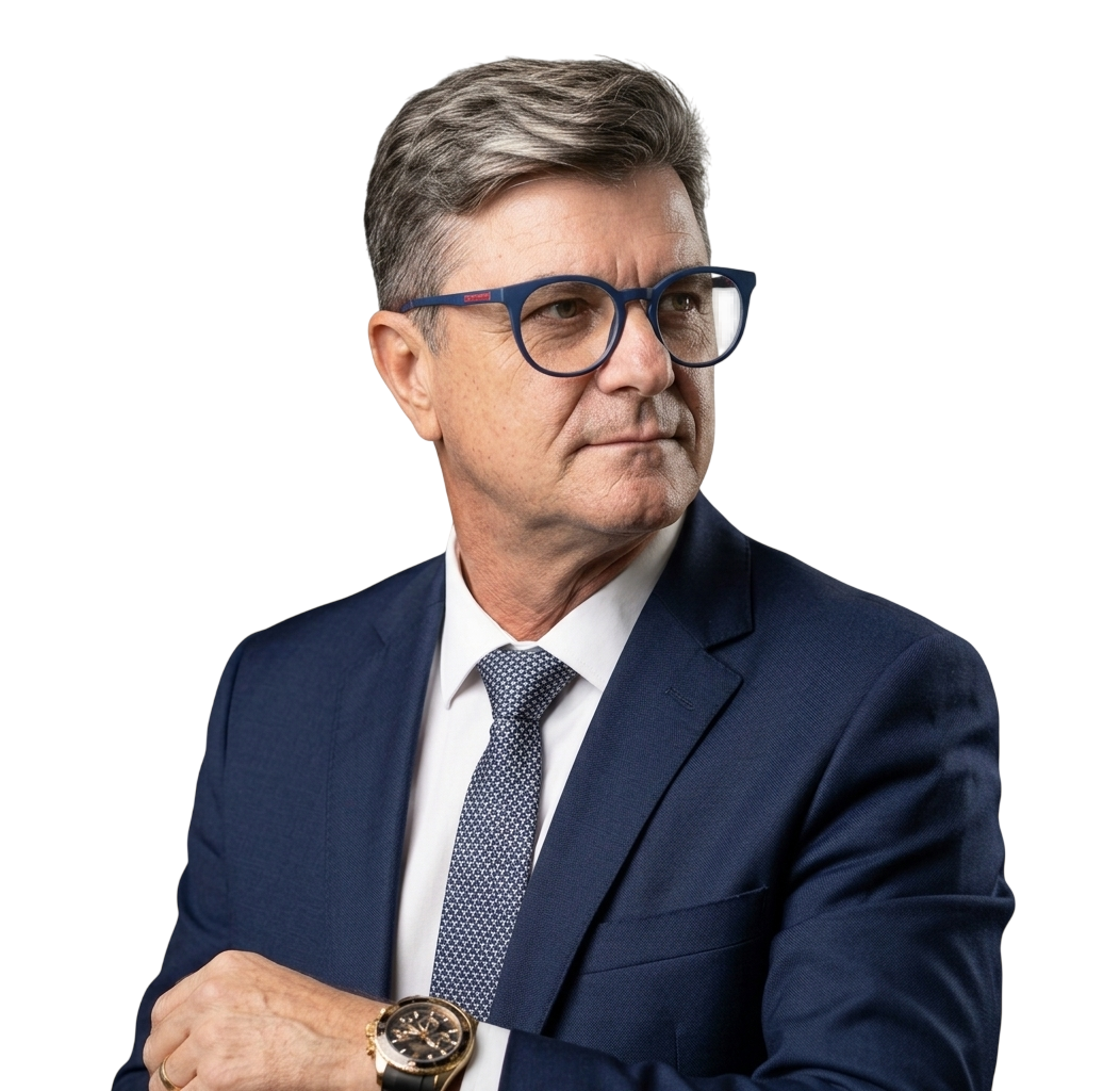 Augusto Valentim de Oliveira, corretor de imóveis em Joinville